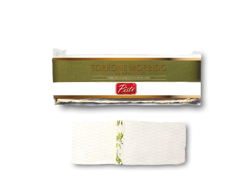 Torrone morbido al Pistacchio di in flow-pack