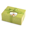 Colomba Stuffed with Pistachio Cream and Covered with White Chocolate