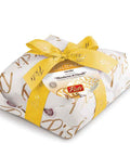 Colomba Farcita con Crema al Mandarino e Ricoperta di Cioccolato Bianco