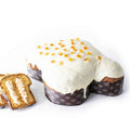 Colomba Filled with Mandarin Cream and Covered with White Chocolate