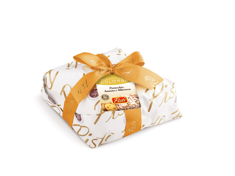 colomba pistacchio ananas e albicocca - pisti shop