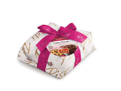 Colomba Fragola Pistacchi e Cioccolato Fondente - Pisti Shop