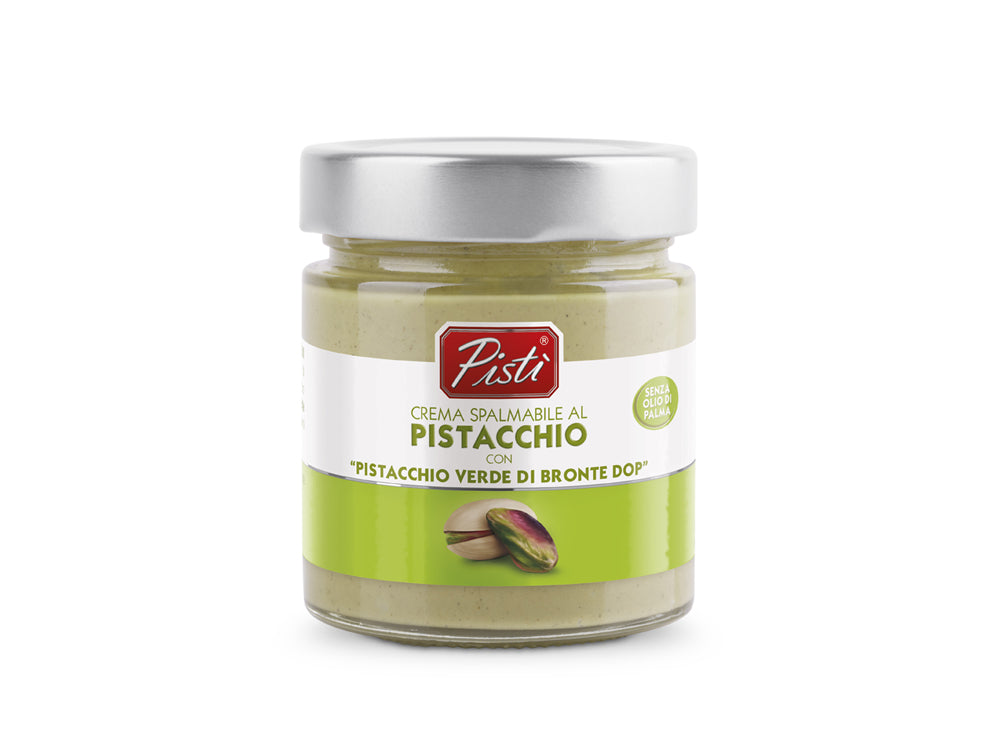 Pisti Beurre de pistache de Sicile 600g | Idéal pour les petits déjeuners  et les collations | Fabriqué en Italie.
