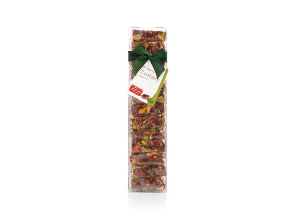 Tocchetti di Croccante al Pistacchio e Mandorla in astuccio